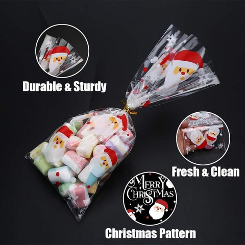 Christmas Cellophane Bags