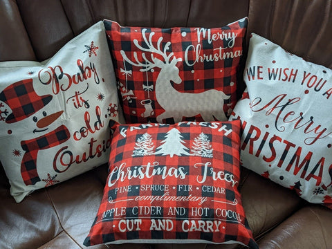 Christmas Pillow Covers