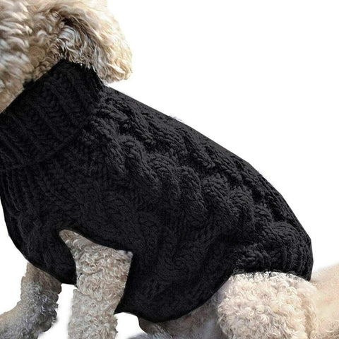 Dog Warm Knit Sweater