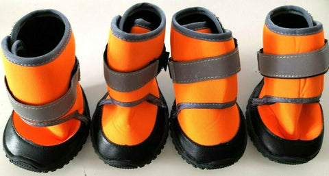 4Pcs Pet Waterproof Shoes size M/L