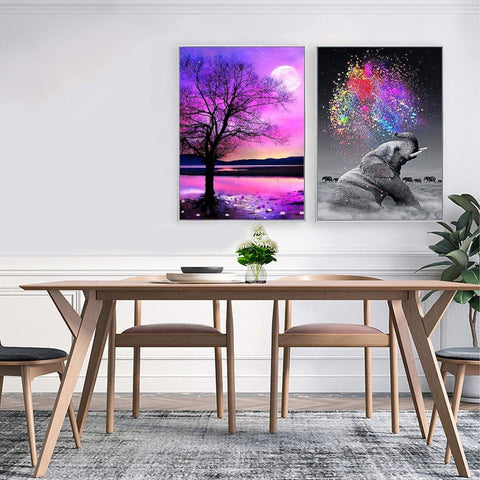 5D DIY Diamond Painting 4 pcs