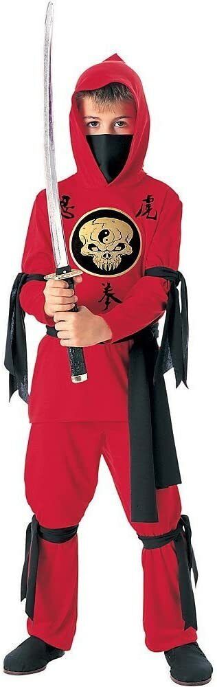 Child NINJA ASSASSIN  Fancy Dress Costume Boys Age 3- 5