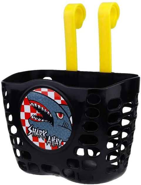 Childrens  Bicycle Shopping Basket For Kids Boys Girls Bike Cycle shark