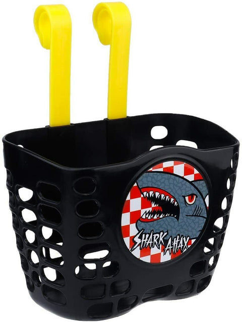 Childrens  Bicycle Shopping Basket For Kids Boys Girls Bike Cycle shark