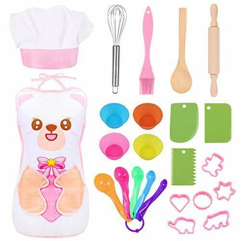 24Pcs Kids Chef Set