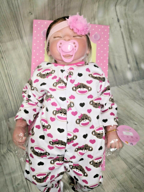 Reborn Doll Baby Girls 20 Inch 50cm Soft Silicone kids present looks real