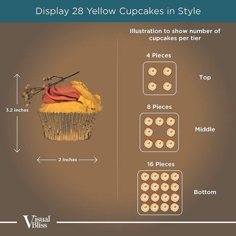 3Tier Acrylic Cake Display Stand