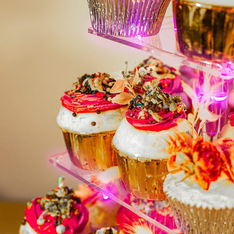 3 Tier Acrylic Cake Display Stand