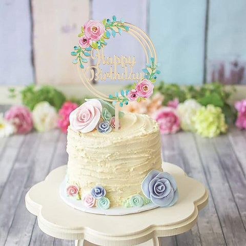 Acrylic Cake Topper