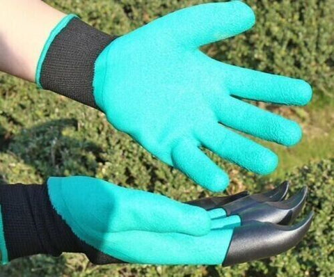 2 Pack 7 Gallons Non-woven Fabrics Grow Bag, Gloves with Claws