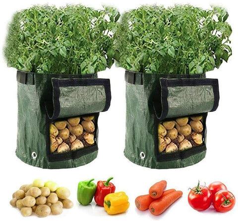 2 Pack 7 Gallon Potato Grow Bags