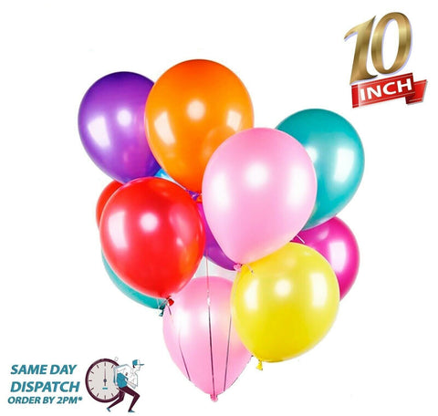 60 pcs Multicolored Balloons