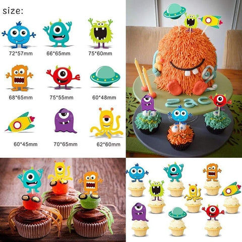 1st Birthday Alien Monster Party Decoration