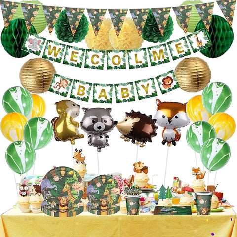 Safari Jungle Party Tableware