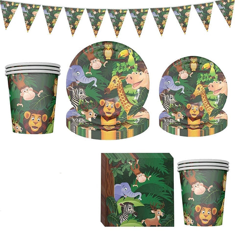 Safari Jungle Party Tableware