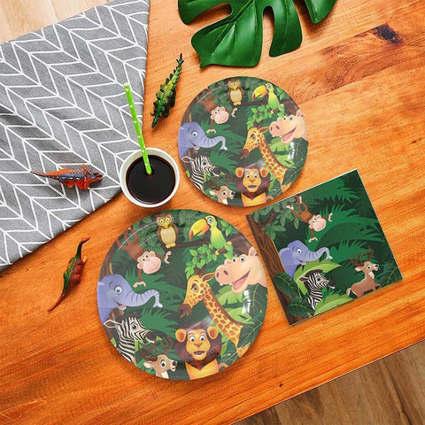 Safari Jungle Party Tableware