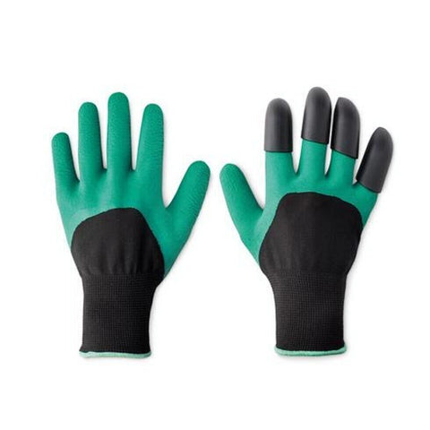 2 Pair Garden Digging Gloves With ABS Claws