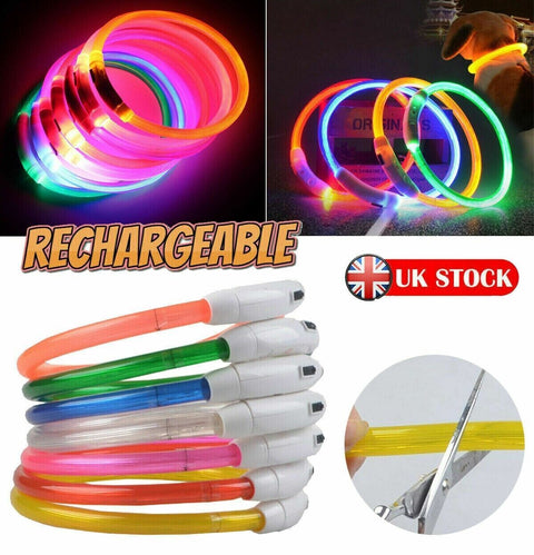 USB Rechargeable LED Collar