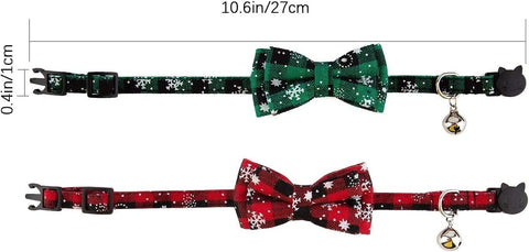 2 x Christmas Bow Tie