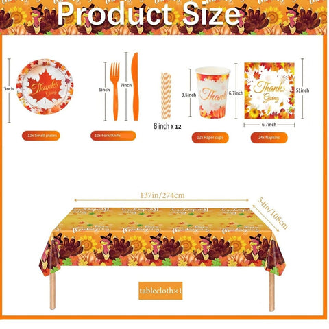 85 pcs Thanksgiving Party Decoration