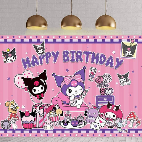 Kuromi Birthday Party Decoration