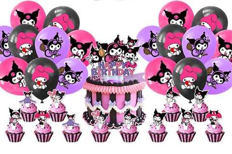 Kuromi Birthday Party Decoration