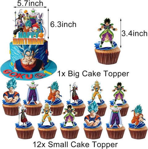 Dragon Ball Z Goku Theme Birthday Party Decoration