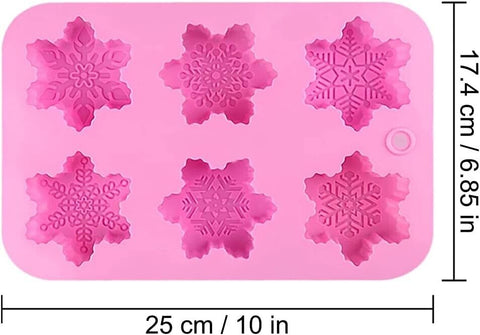 2x Silicone Soap Mold Forms DIY