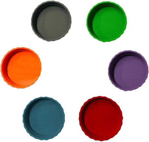 6Pcs Silicone Beverage Can Lids