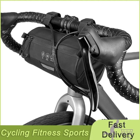 Quality bike handlebar waterproof water bag storage